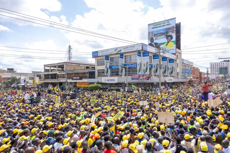 Thousands turn up for Ruto’s rally in Eldoret