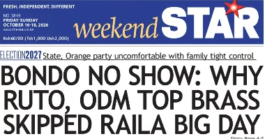Why Ruto, ODM top brass skipped Raila big day