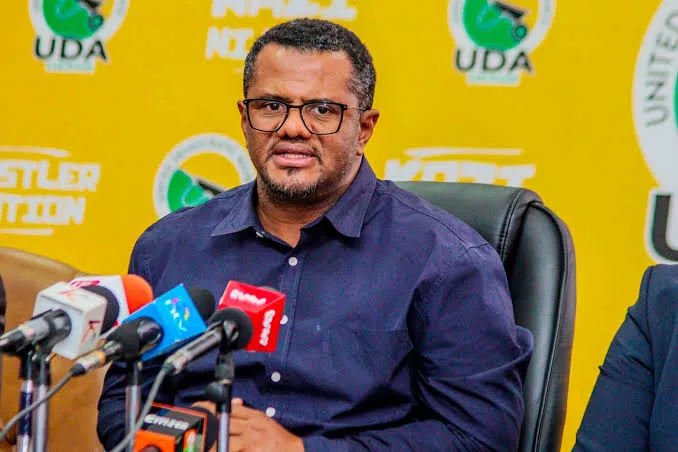 United Democratic Alliance (UDA) Secretary-General Hassan Omar/HANDOUT