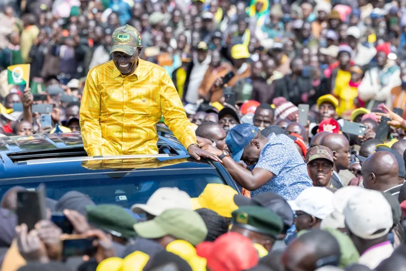 Ruto launches, inspects projects in West Pokot as North Rift tour enters day 3