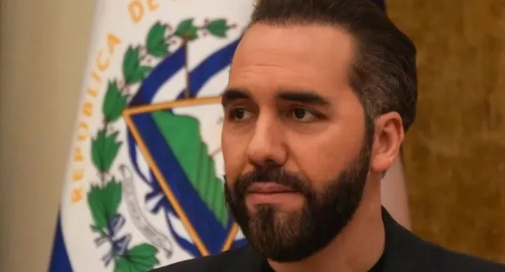 El Salvador president Nayib Bukele./SCREENGRAB