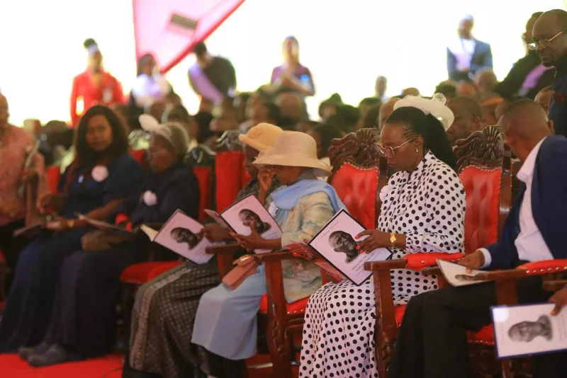 [PHOTOS] Karua family, leaders gather to bid farewell to Mzee Jackson