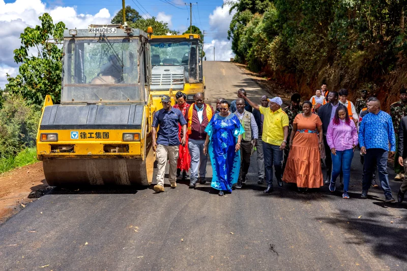 Kindiki assures residents of completion of Mau Mau roads