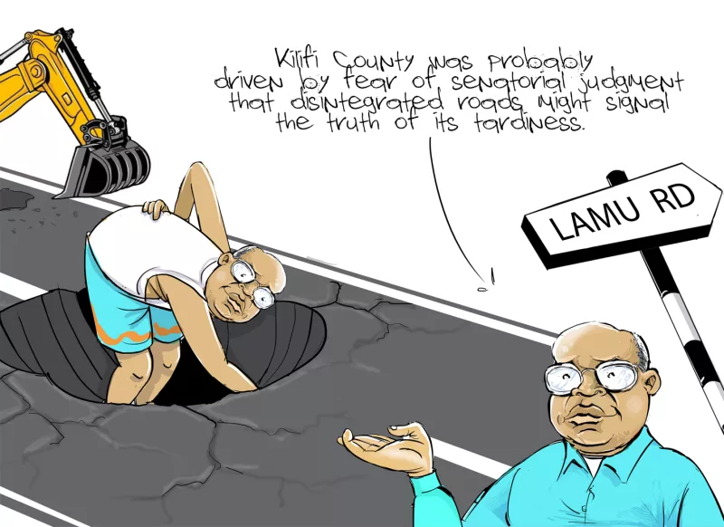 G-SPOT: ‘Wageni’ are coming: Quick, hide potholes