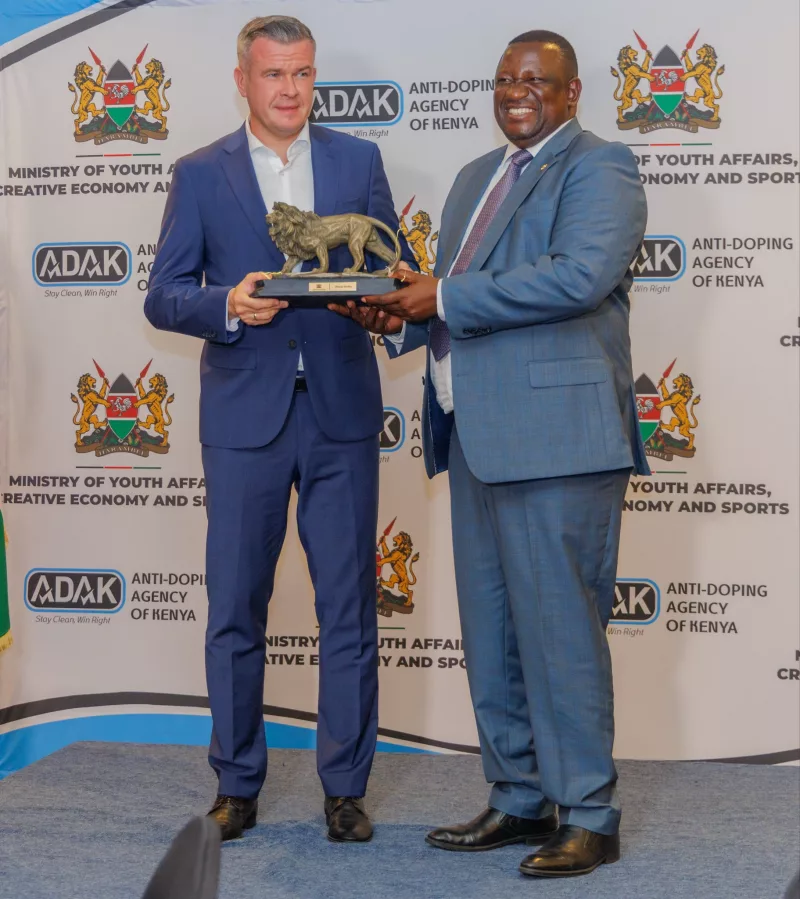 Bańka backs Kenya to become Africa’s clean sport role model