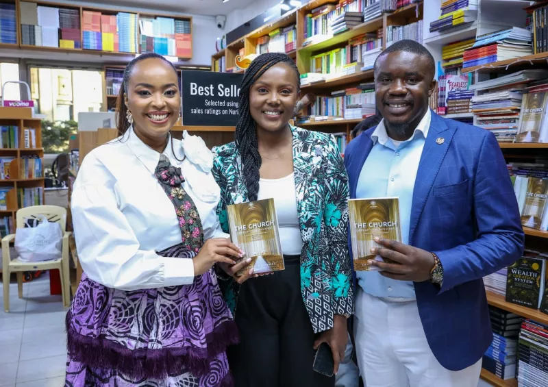 TV Host Cynthia Nyamai Launches New Book “The Church Has Left the Building”