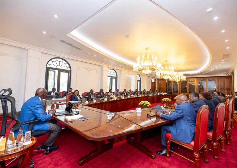 Ebola protocols observed as Ruto chairs Cabinet meeting