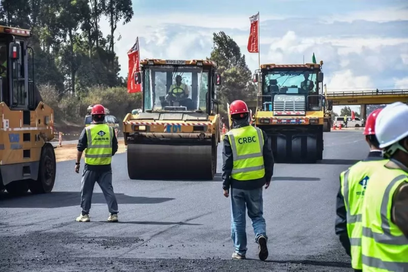 Tarmac laid on Rironi-Naivasha Rd as deadline nears