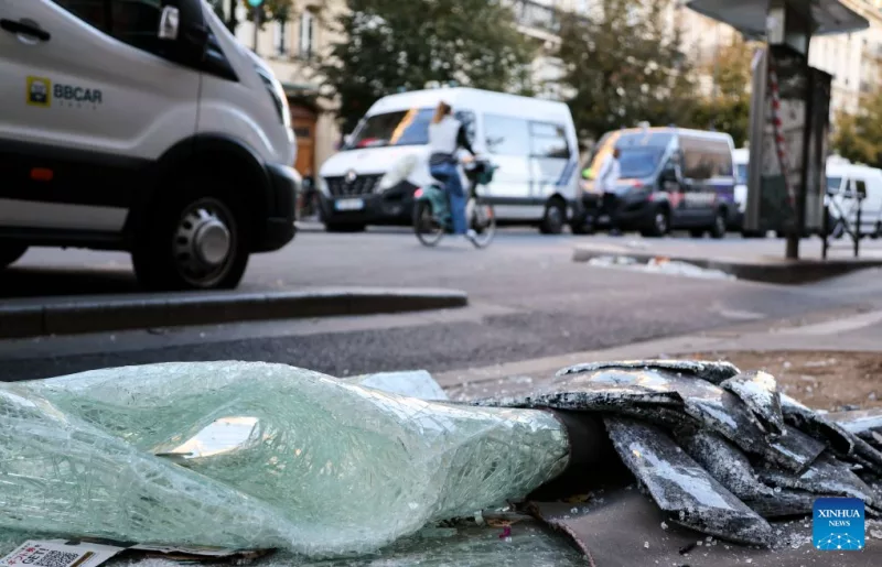 Macron vows action against perpetrators of chaos