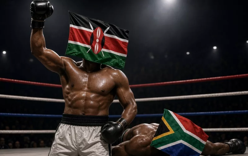 Kenyans Hand South Africa Brutal Beating In X Beef
