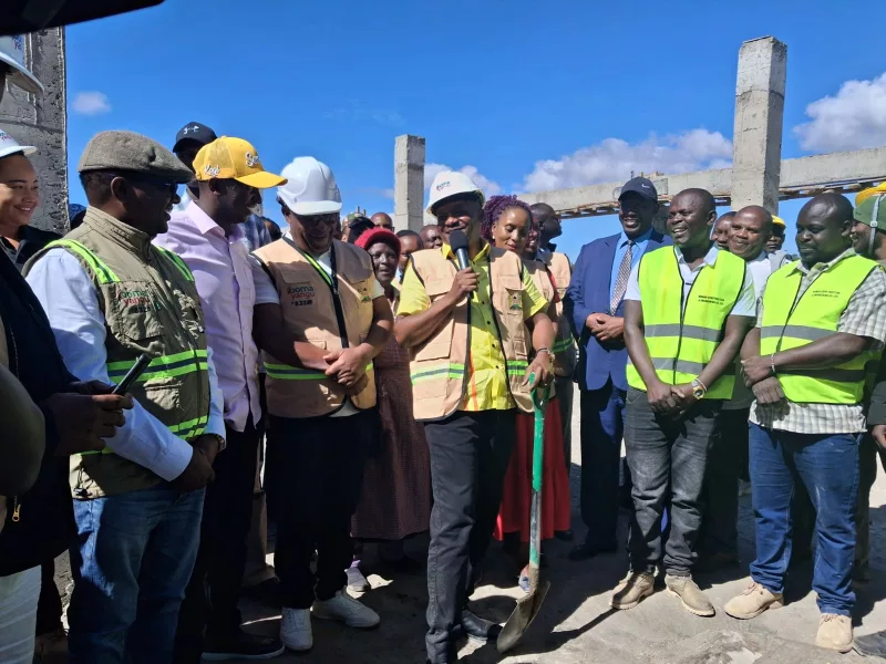 Kindiki launches Nyambari Market, Uplands-Githunguri road
