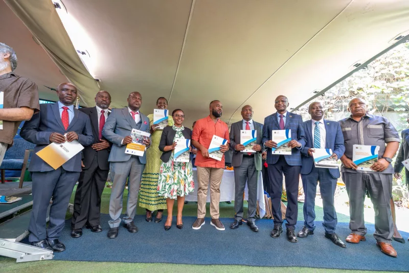 Cabinet Secretary for Mining, Blue Economy and Maritime Affairs Hassan Ali Joho during the launch of two key documents designed to strengthen mining sector on October 29, 2026/HANDOUT