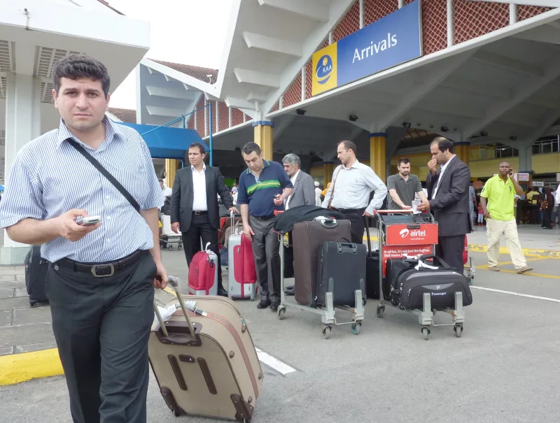 Tourists arrive at Moi International Airport / FILE