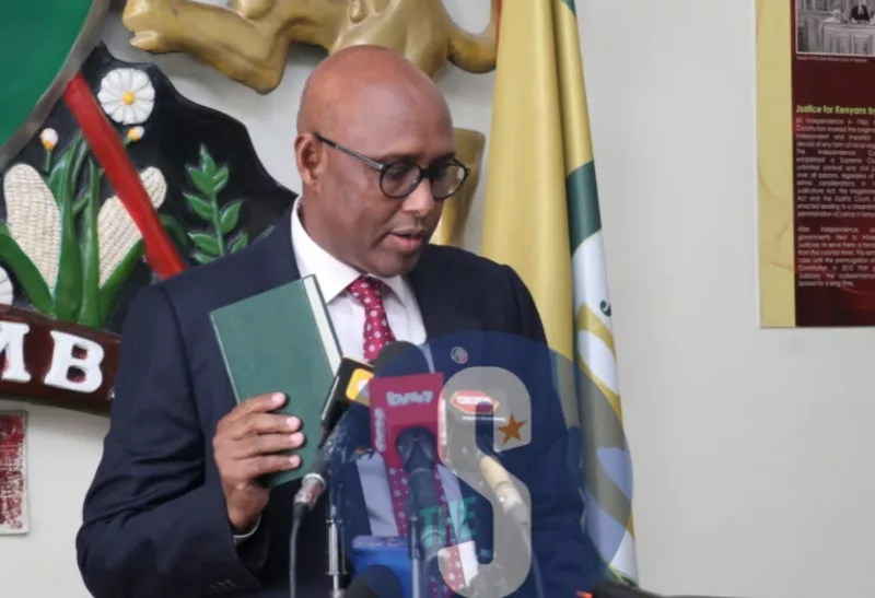 KRA commissioner general Adan Mohammed