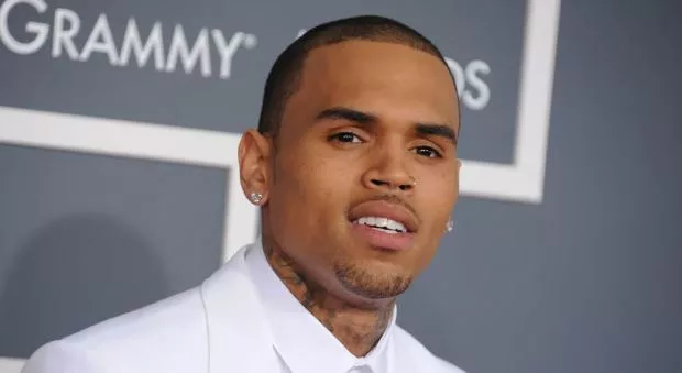 US R&amp;B star Chris Brown./SCREENGRAB