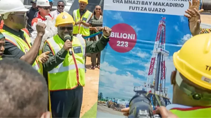 The energy minister described it as a "major milestone" for the East African nation/Tanzania's energy ministry via BBC