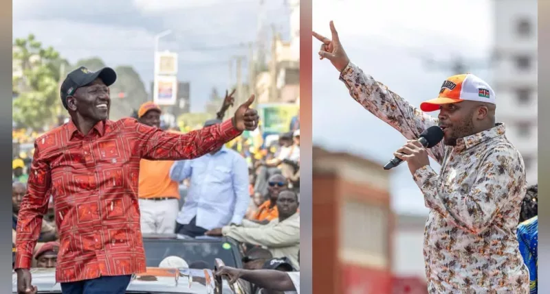 Ruto calls Jalang’o ‘Seneta wa Nairobi’ as Winnie eyes seat