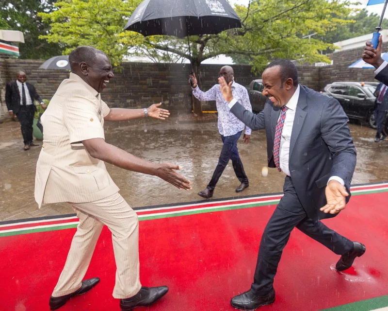 Ruto congratulates Abiy on re-election for second term