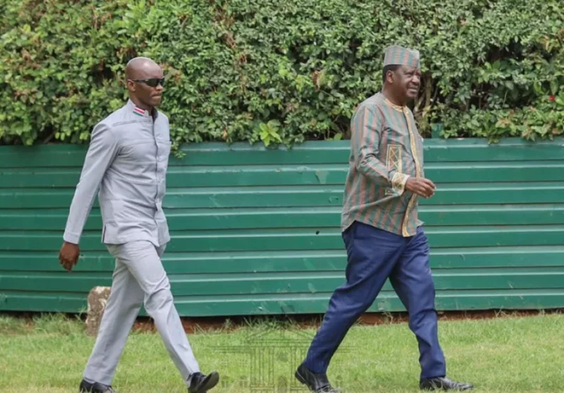 The many roles Raila’s trusted bodyguard played beyond security