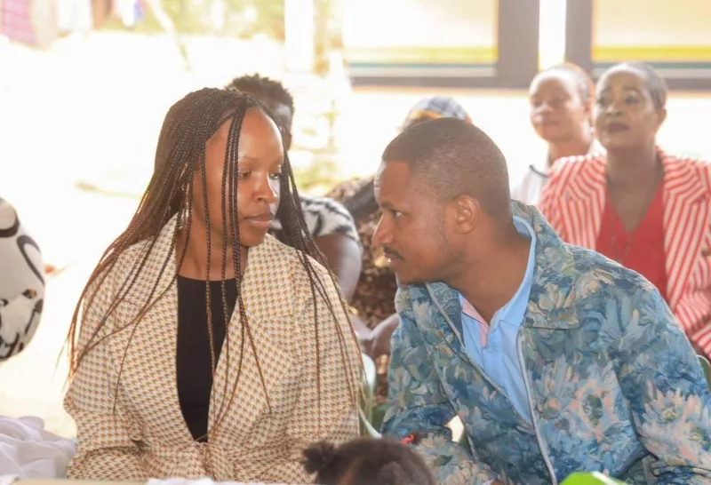 Frida Ongili Praises Husband Babu Owino // Courtesy