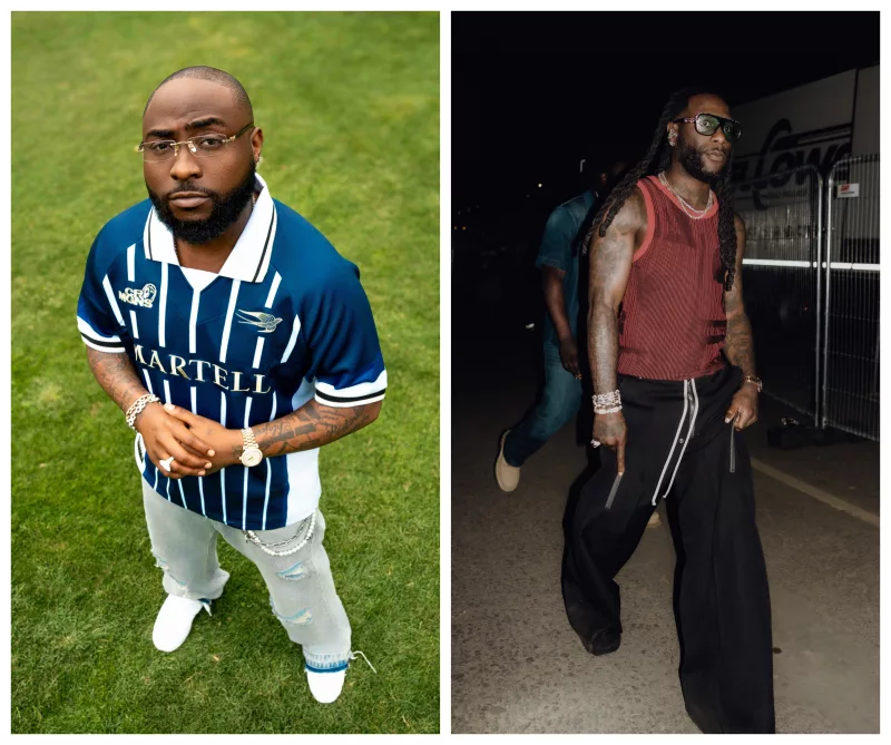 Davido And Burna Boy // Instagram