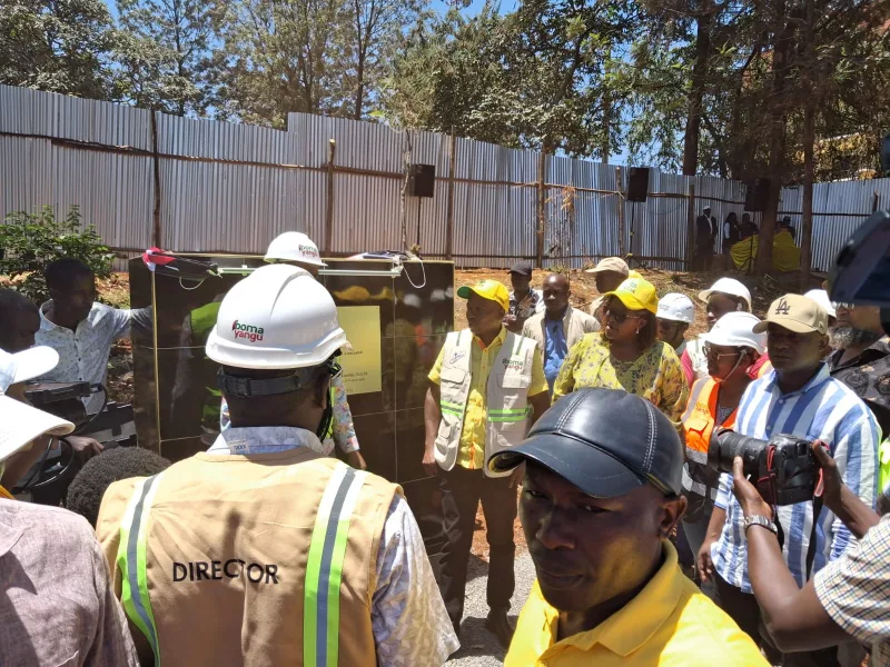 Kindiki lays foundation stone for Kirigiti Primary School to end long walk for pupils