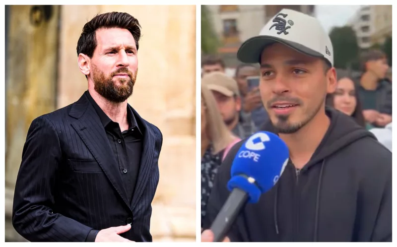 Fan Cuts Hand to Skip Work and Meet Messi // Courtesy