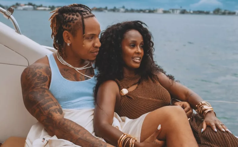 Vanessa Mdee Celebrates Rotimi // Instagram