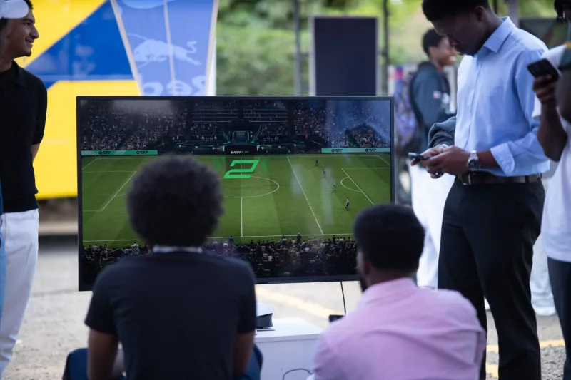 Kenyan gamers during a previous tournament/ HANDOUT
