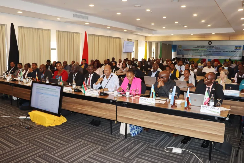 The 24th Ordinary Meeting of the Sector Council of Ministers on Lake Victoria Basin going on in Kisumu
