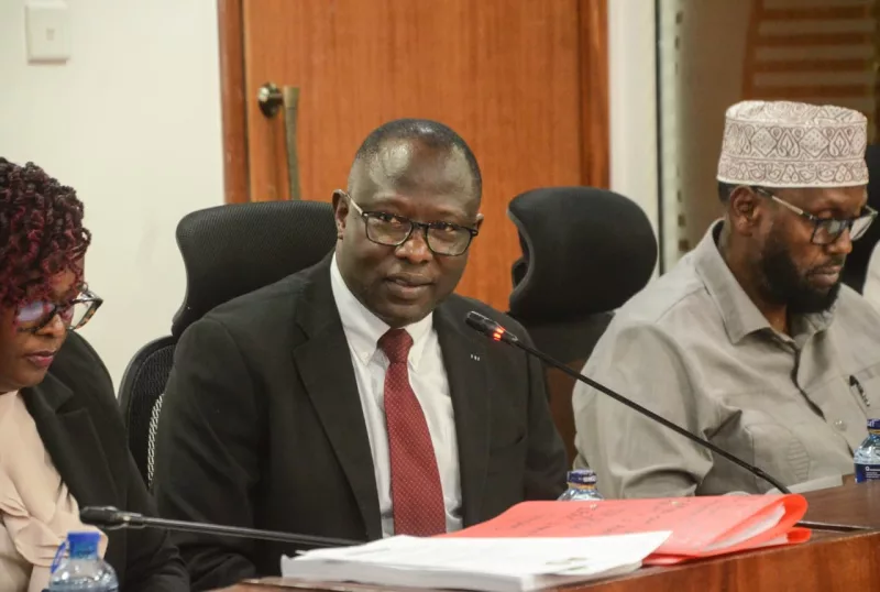 Independent Electoral and Boundaries Commission (IEBC) chairperson Erastus Ethekon, when he appeared before the delegated legislation committee regarding the Campaign Financing Regulations, 2006, at Bunge Towers on October 22, 2026./DOUGLAS OKIDDY