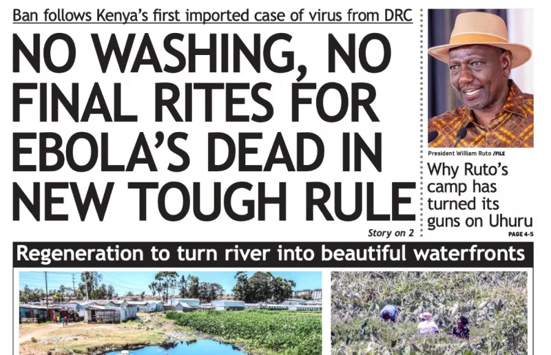 News Brief: No washing, no final rites for Ebola’s dead in new tough rule
