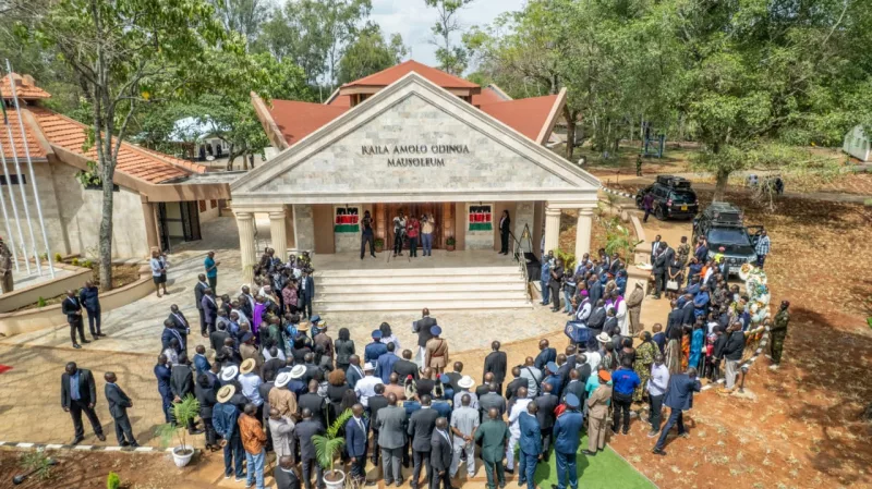Ruto explains symbolism behind Raila’s five-sided mausoleum