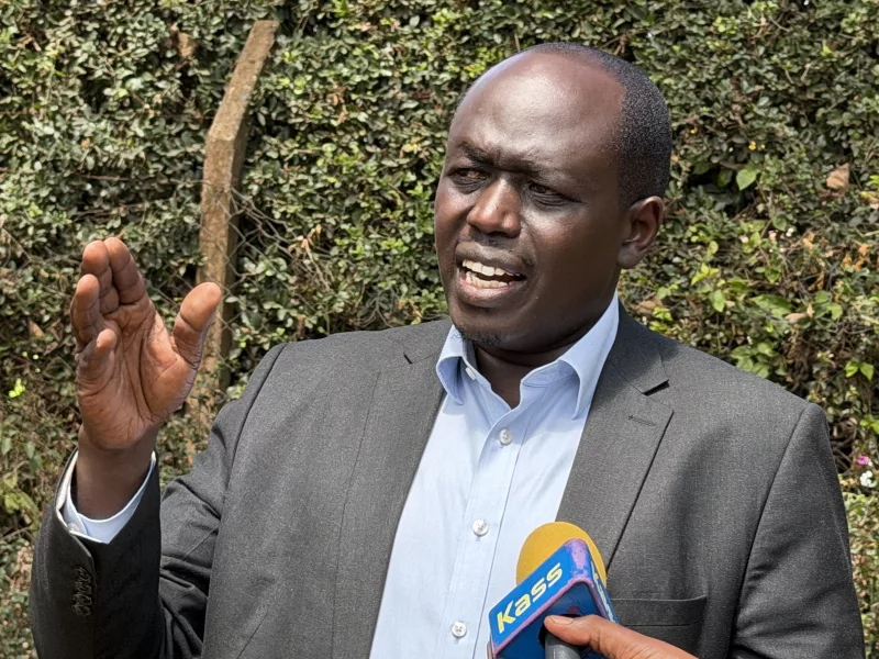 Ainabkoi constituency MP aspirant Chris Muktain