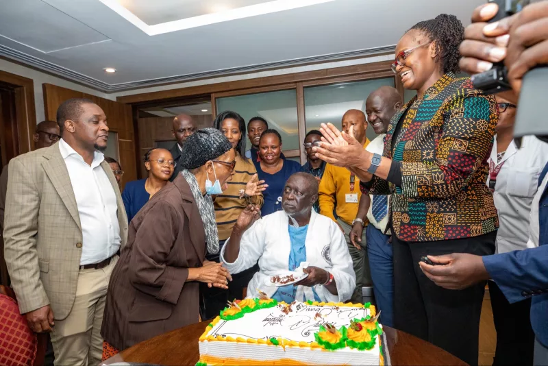 ‘Here I am!’ Oburu responds to rumours about his health
