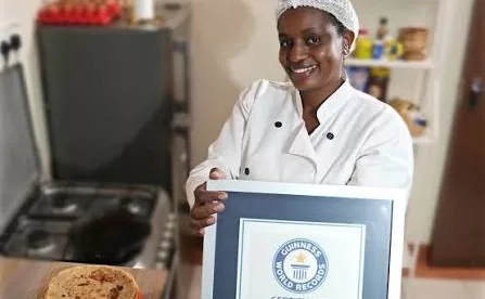 Doky Dorcas Secures Guinness World Record for Making Chapatis