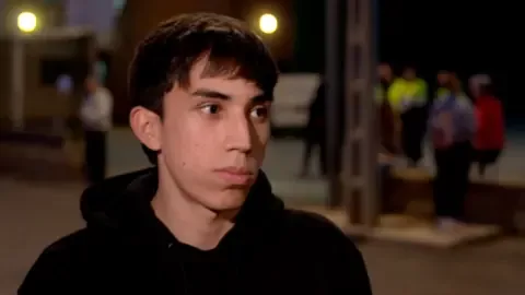 Survivor describes being onboard when trains collided/BBC