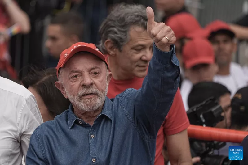 Brazilian President Luiz Inacio Lula da Silva/XINHUA