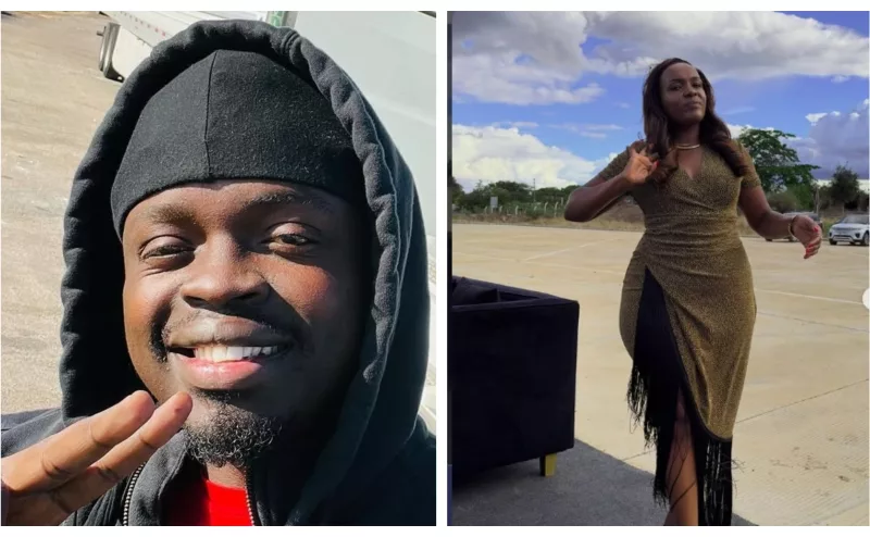 Celestine Ndinda ,Arnold Malcom //Instagram