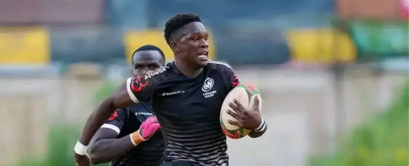 Mwamba' Dennis Ndayala during a recent match/HANDOUT