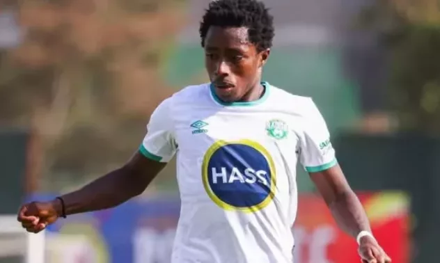 Kevin Wangaya during training with Nairobi United/HANDOUT
