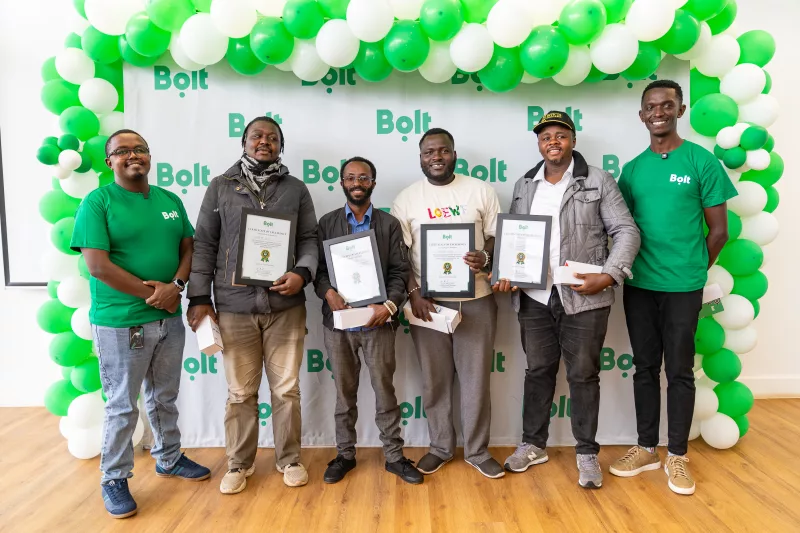 Bolt rewards top-rated drivers with fuel, tyres