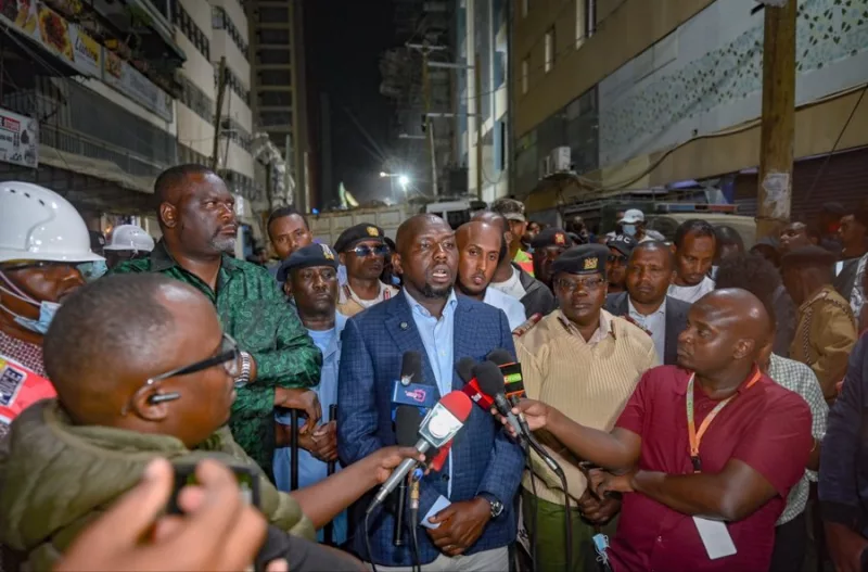 Interior Cabinet Secretary Kipchumba Murkomen
