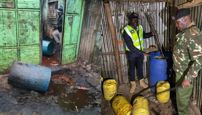 NACADA Destroys 29,000 Litres of Illicit Brew in Kiambu