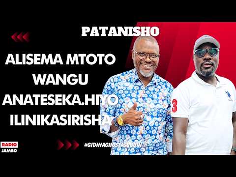 PATANISHO :ALISEMA MTOTO WANGU ANATESEKA.HIYO ILINIKASIRISHA JU MBONA ANAINGILIA MAISHA YANGU-DENNIS